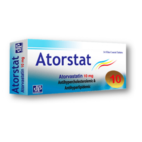 ATORSTAT 10 MG 14 TAB س.ج