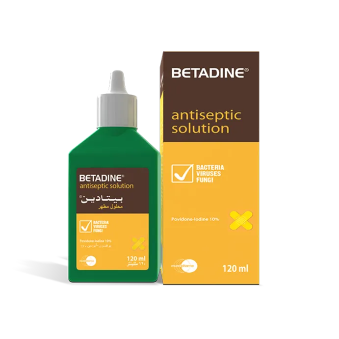 BETADINE ANTISEPTIC SOLUTION 120 ML