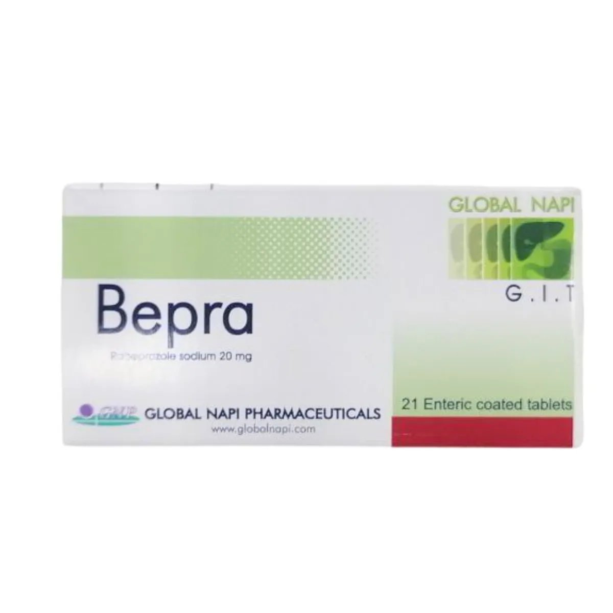 BEPRA 20 MG 21 TAB