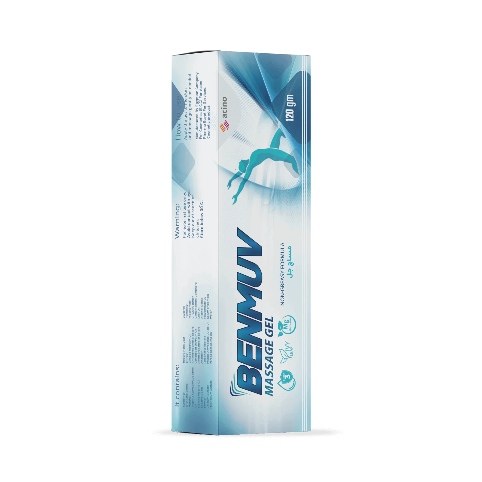 BENMUV MASSAGE GEL 120 GM