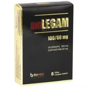 BIOLEGAM 100 / 60 MG 8 TAB