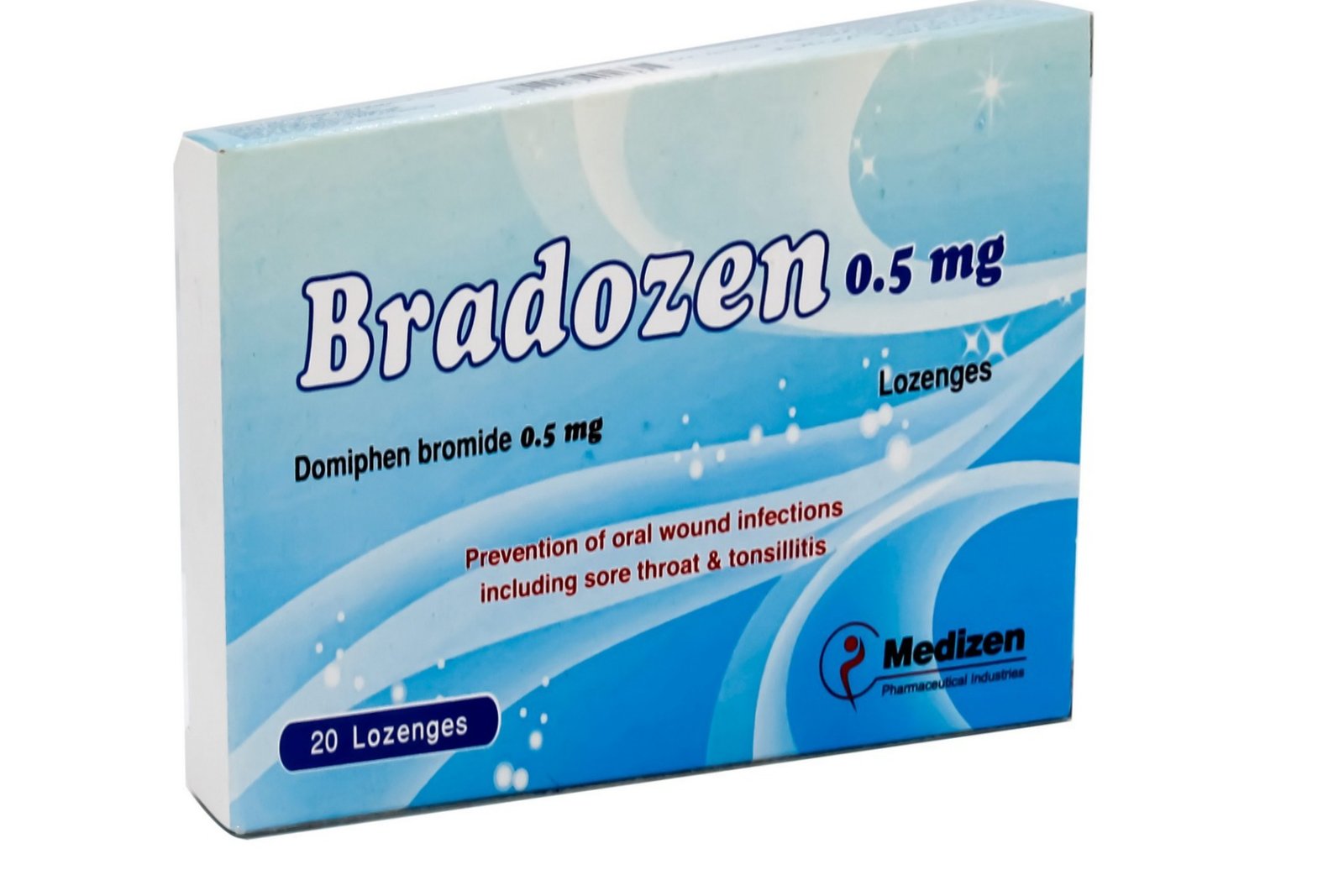 BRADOZEN 20 LOZENGES