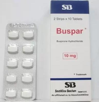 BUSPAR 10 MG 20 TAB