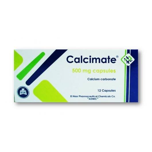 CALCIMATE 500 MG 12 CAP