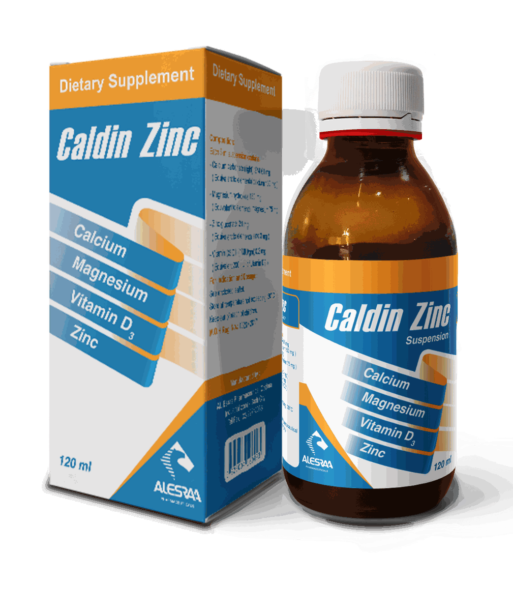 CALDIN ZINC SUSP 120 ML