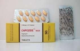 CAPOZIDE 50/25 MG 30 TAB س.ج