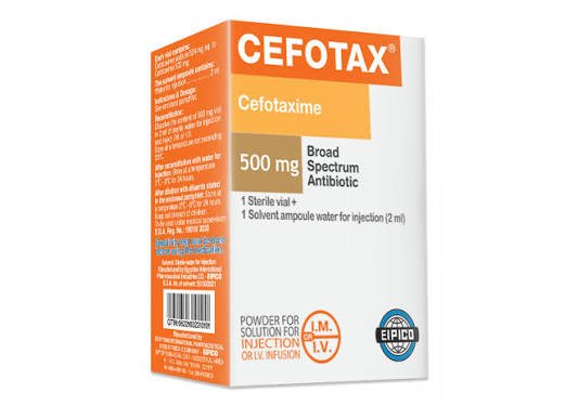 CEFOTAX 0.5 GM I.V I.M 1 VIAL