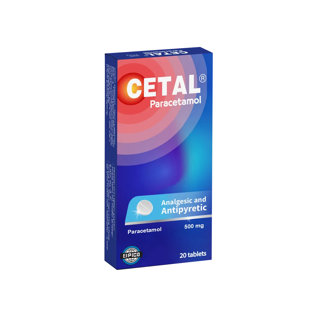 CETAL 500 MG 20 TAB س.ج