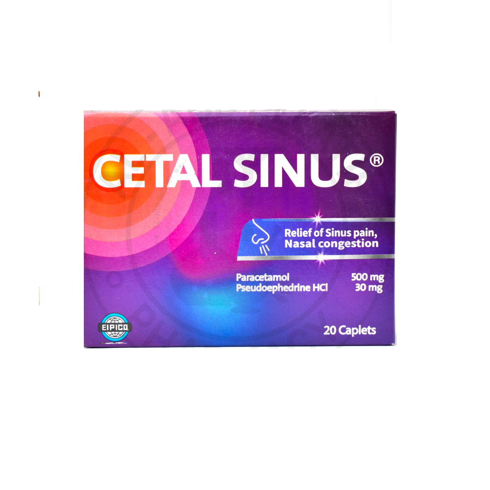 CETAL SINUS 20 CAP