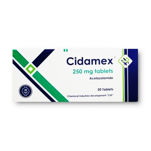 CIDAMEX 250 MG 20 TAB س.ج