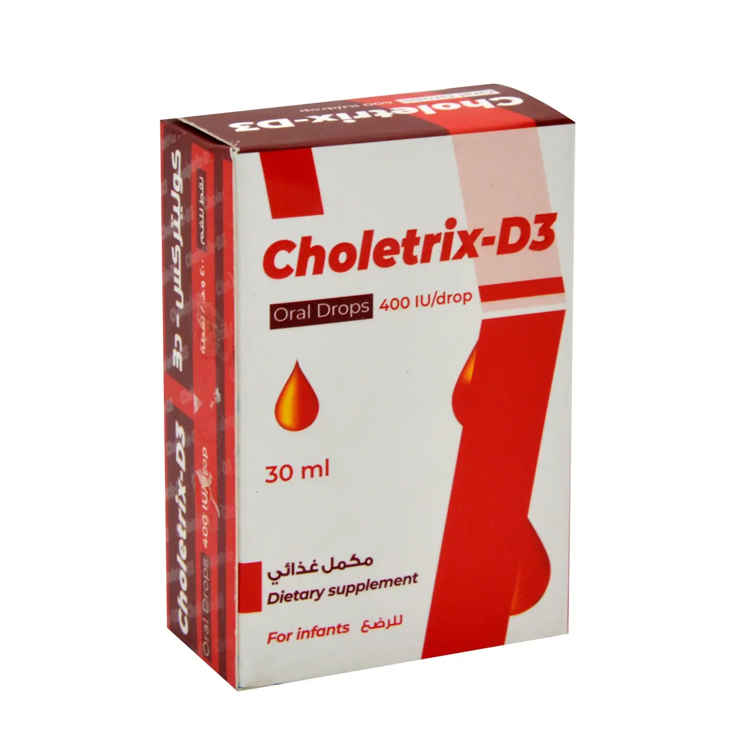 CHOLETRIX -D3 400 I.U DROP 20 ML