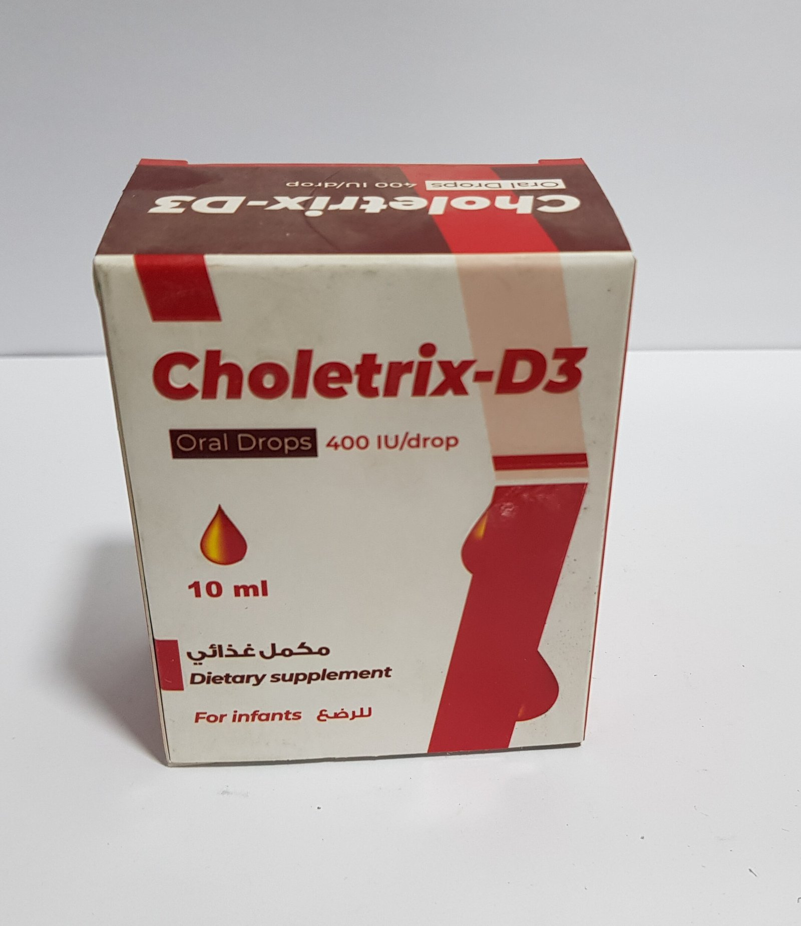 CHOLETRIX D3 400 I.U DROP 10 ML