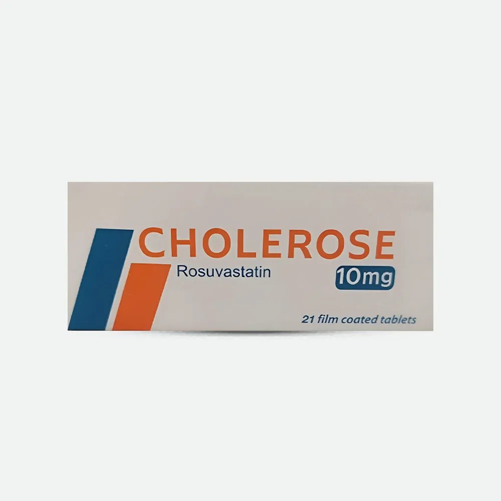 CHOLEROSE 10 MG 21 TAB