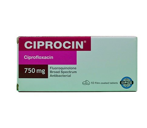 CIPROCIN 750 MG 10 TAB س.ج