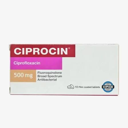 CIPROCIN 500 MG 10 TAB س.ج