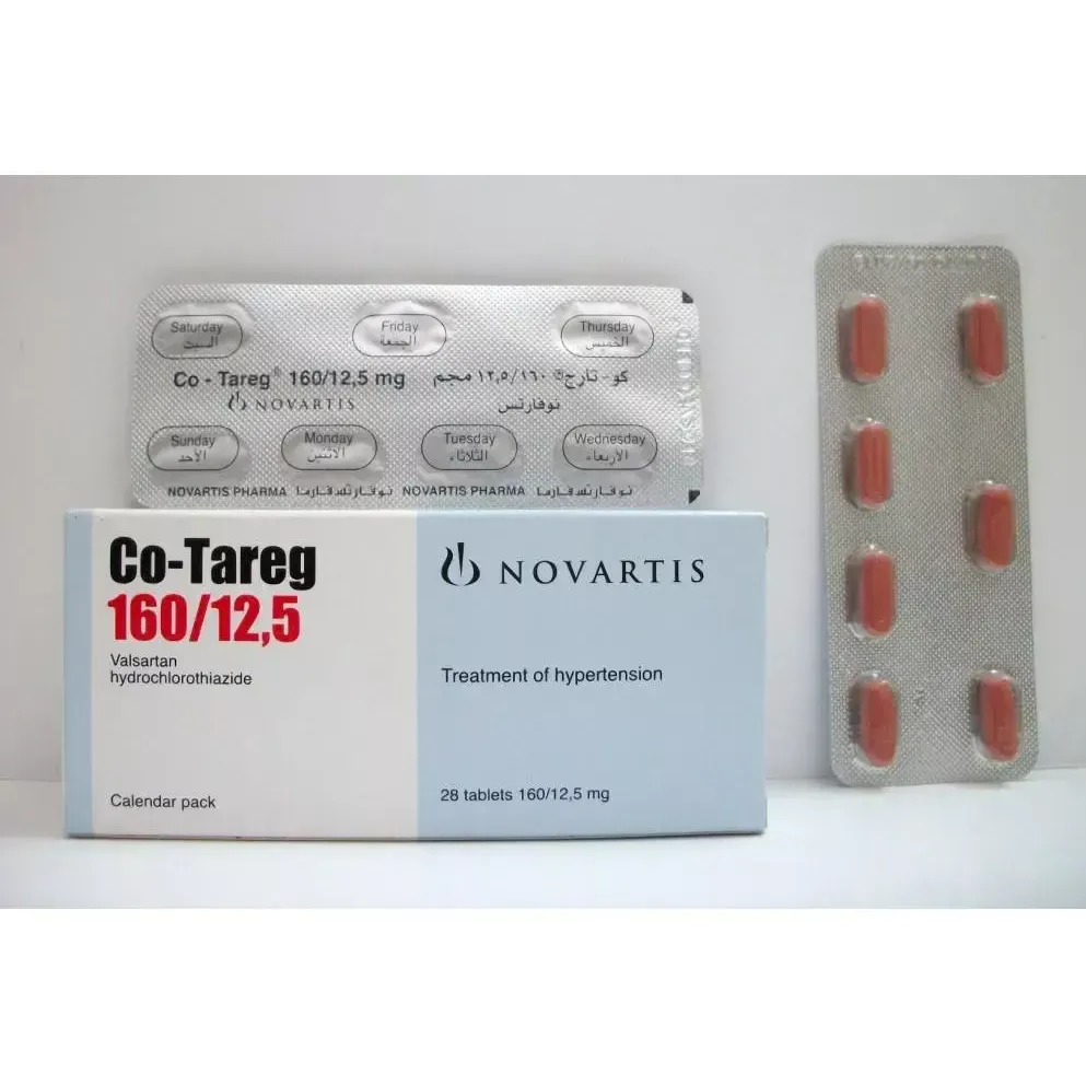 CO-TAREG 160/12.5 MG 28 TAB