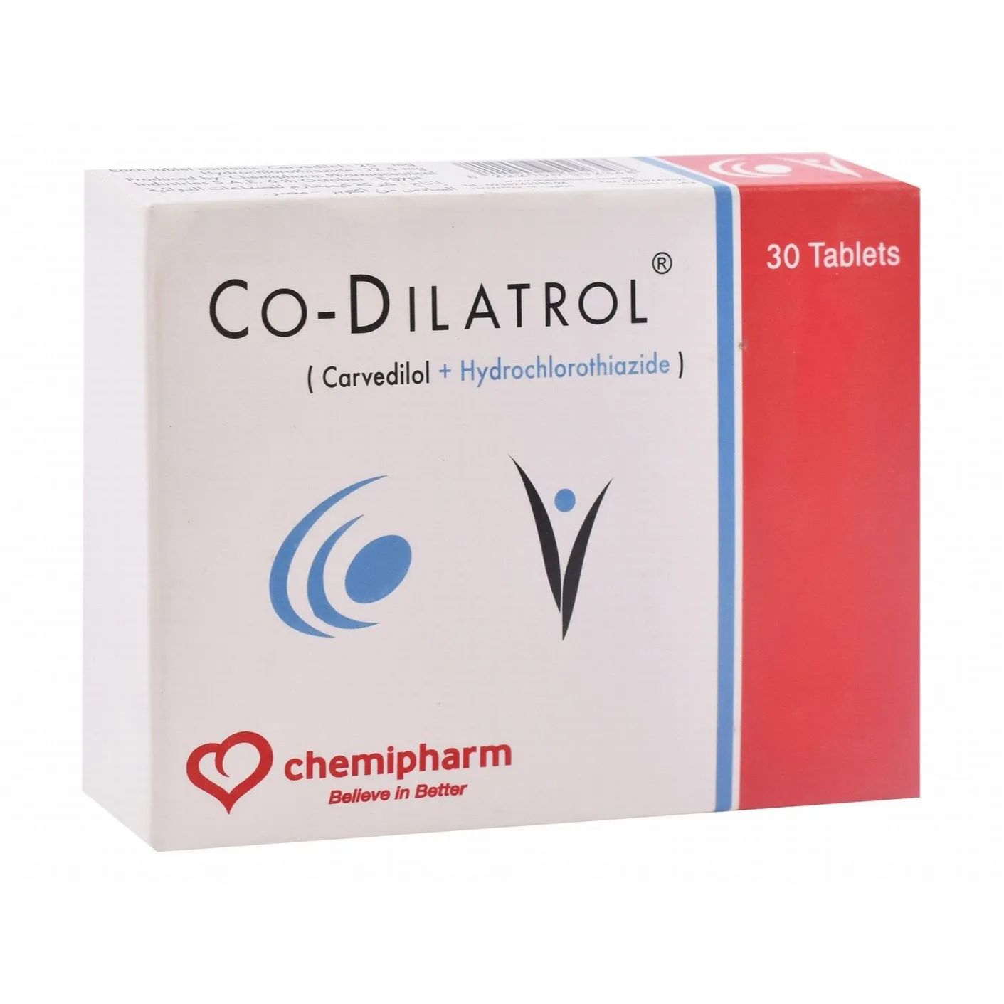 CO-DILATROL 30 TAB