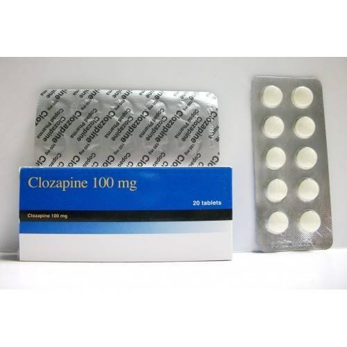 CLOZAPINE 100 MG 30 TAB س.ج