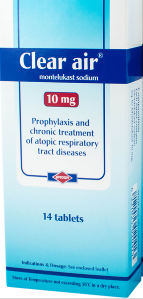 CLEAR AIR 10 MG 14 TAB