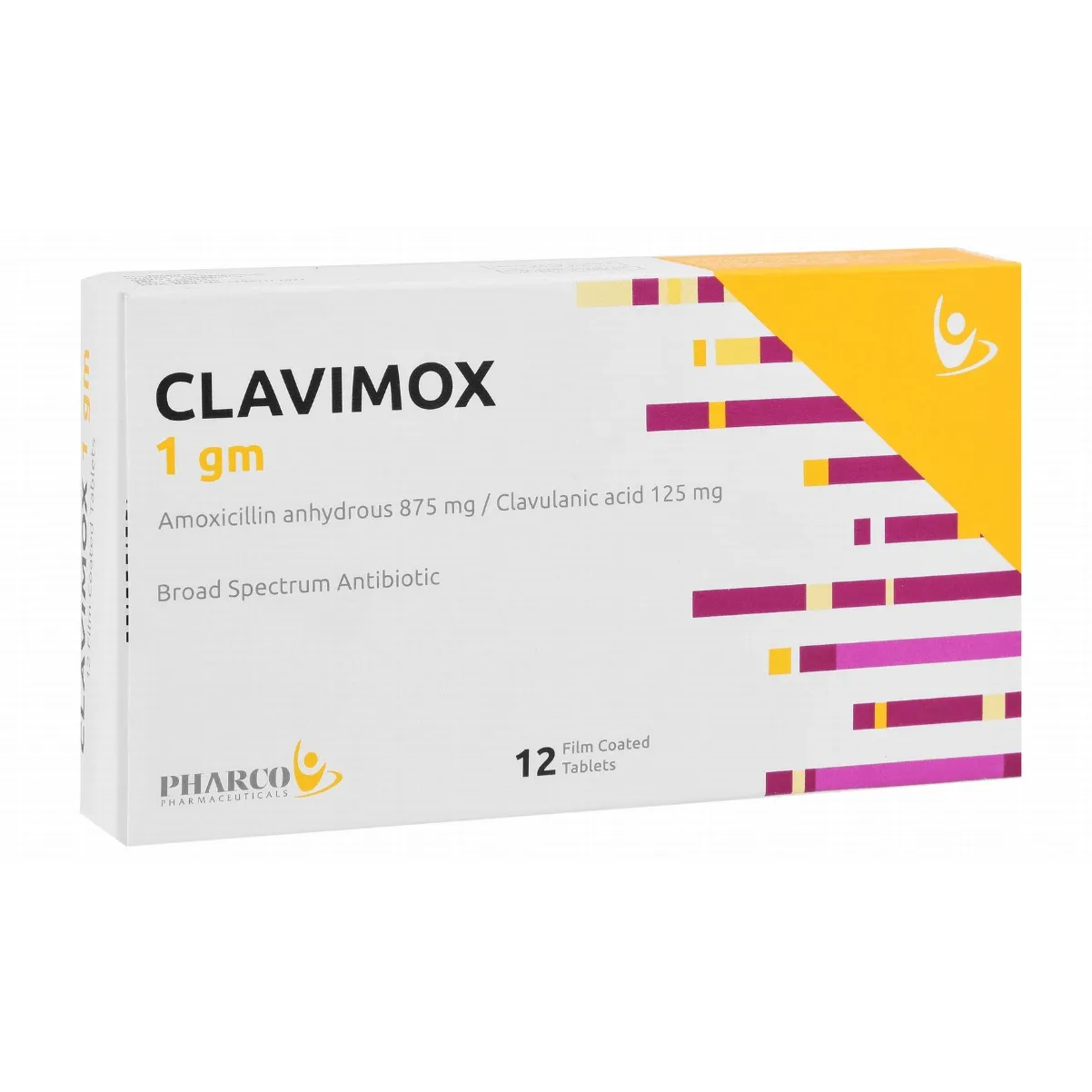 CLAVIMOX 1 GM 12 TAB س.ج