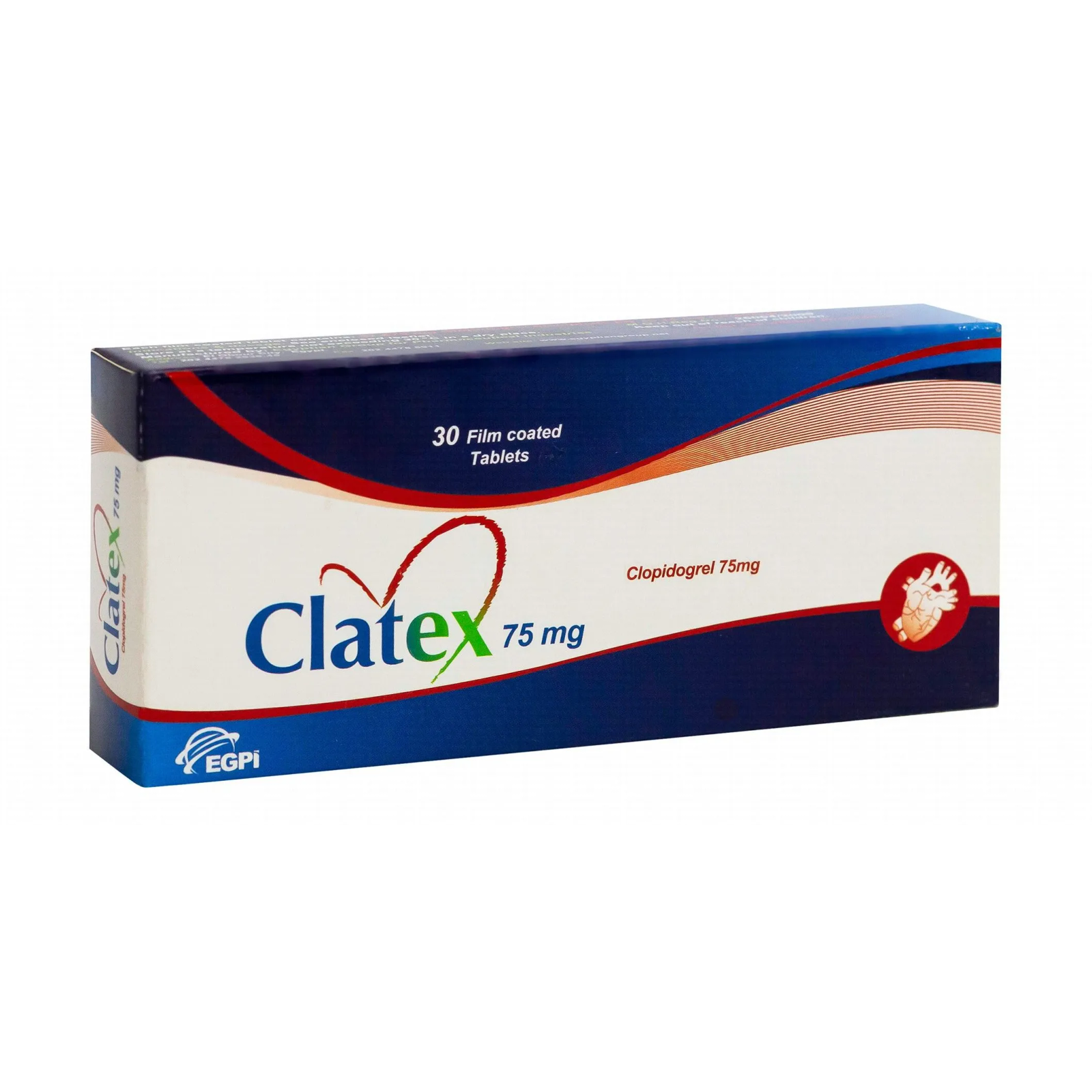 CLATEX 75 MG 30 TAB
