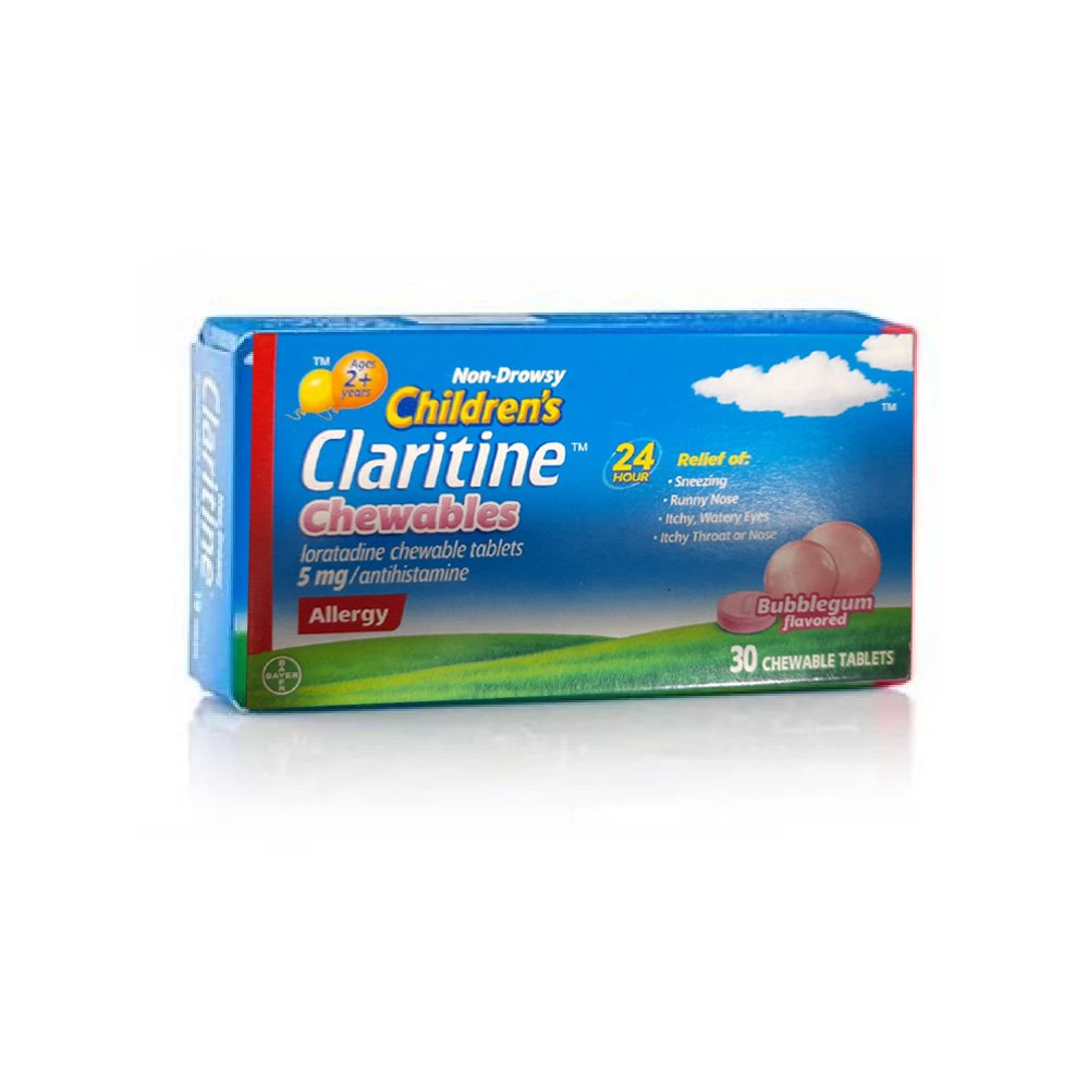 CLARITINE CHILDREN`S 5 MG 30 CHEW TAB