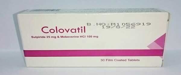 COLOVATIL 25 MG 30 TAB س ج