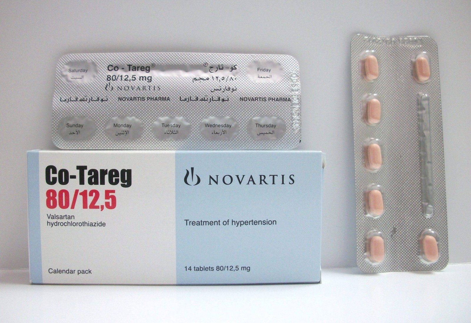 CO-TAREG 80/12.5 MG 14 TAB س.ج