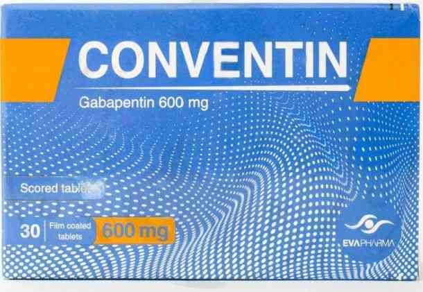 CONVENTIN 600 MG 30 CAP