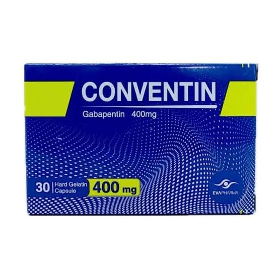 CONVENTIN 400 MG 30 CAP