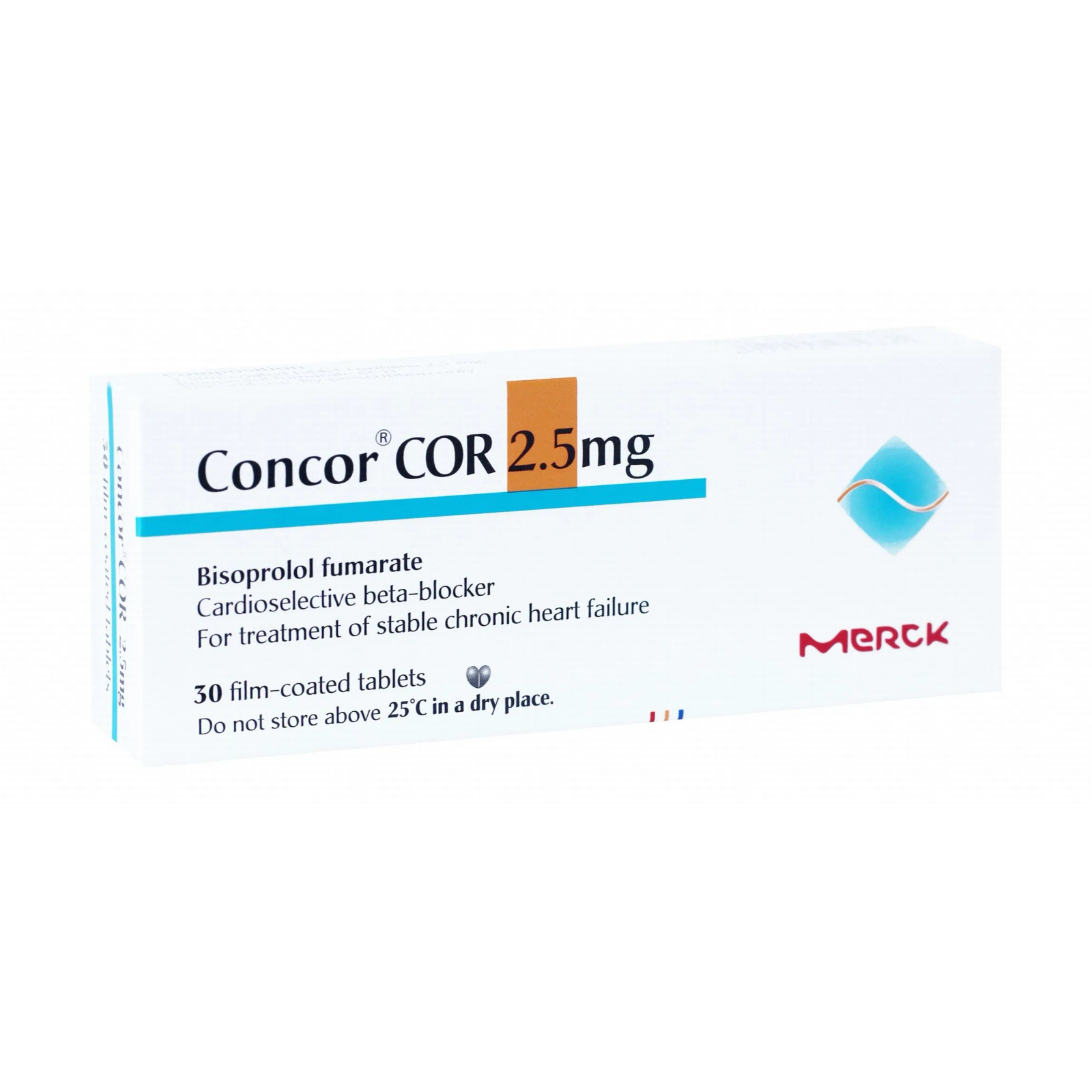CONCOR 2.5 MG 30 TAB س.ج