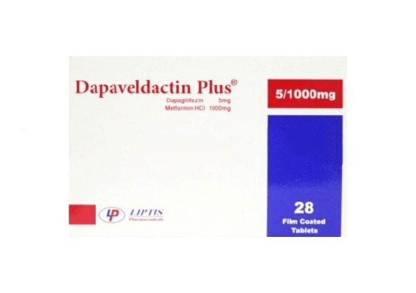 DAPAVELDACTIN 5/1000 MG 28 TAB