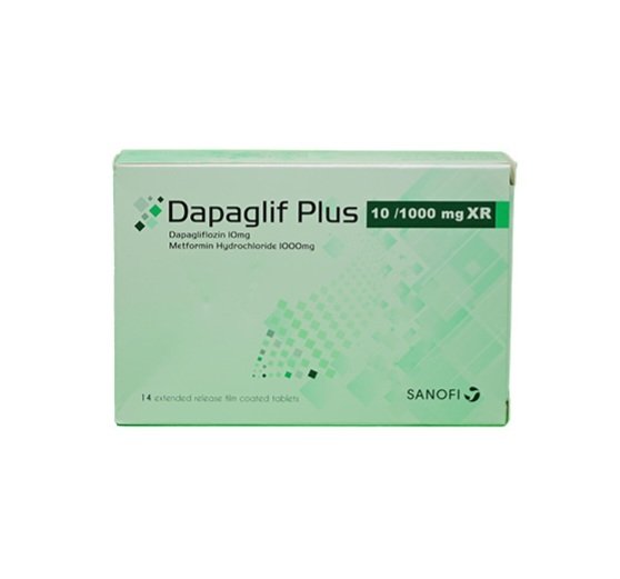 DAPAGLIF PLUS 10/1000 XR 14 TAB