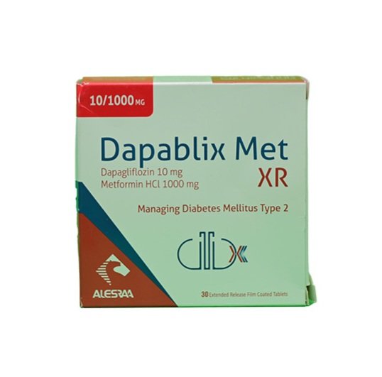 DAPABLIX MET XR 10/1000 MG 30 TAB