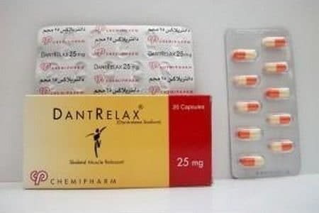 DANTRELAX 25 MG 30 CAP س.ج