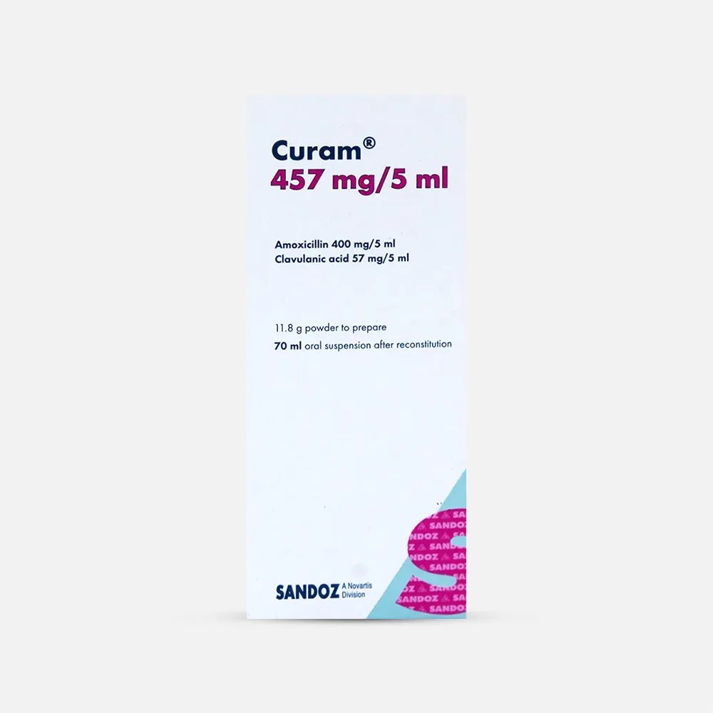 CURAM 457 MG/5 ML SUSP 70 ML