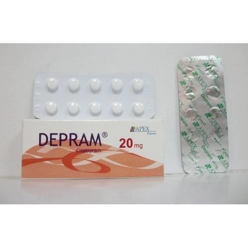 DEPRAM 20 MG 20 TAB س.ج