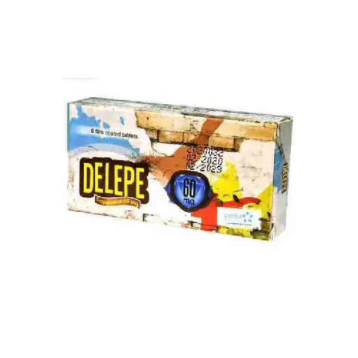DELEPE 60 MG 6 TAB