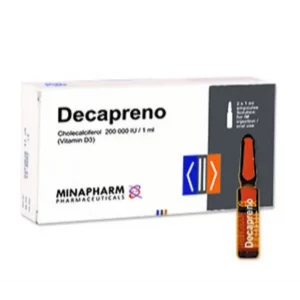 DECAPRENO 200 000 I.U /1 ML 2 AMP