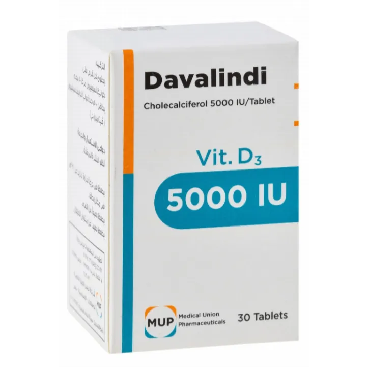 DAVALINDI 5000 I.U 30 TAB س.ج