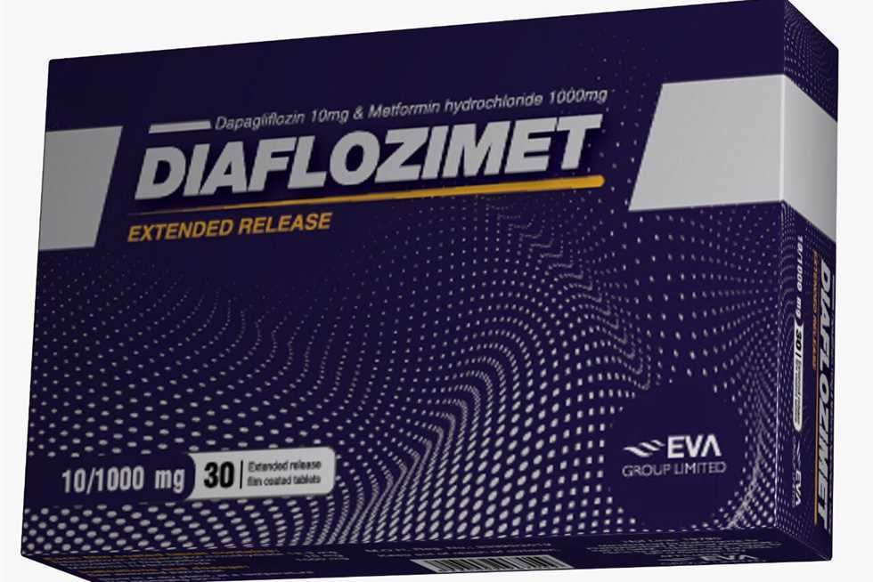 DIAFLOZIMET 10/1000 MG 30 TAB