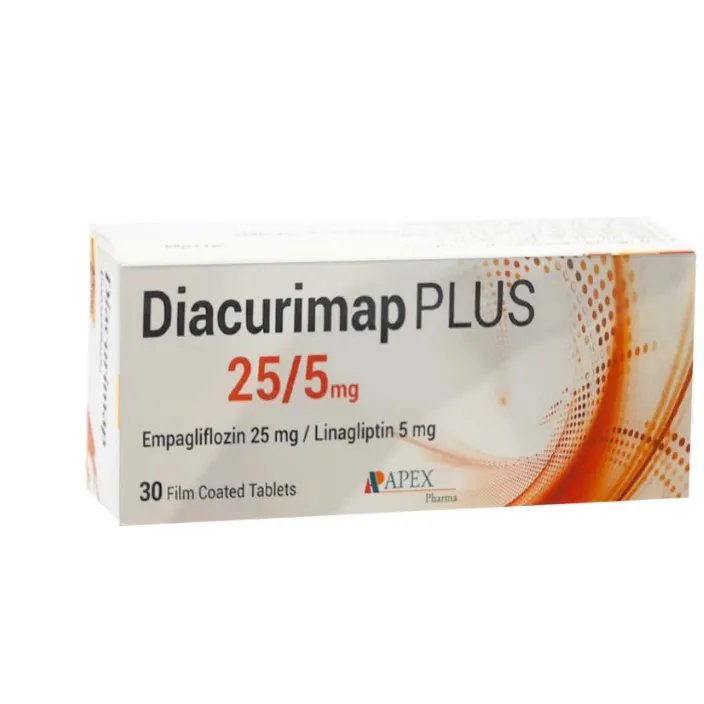 DIACURIMAP PLUS 25/5 MG 30 TAB