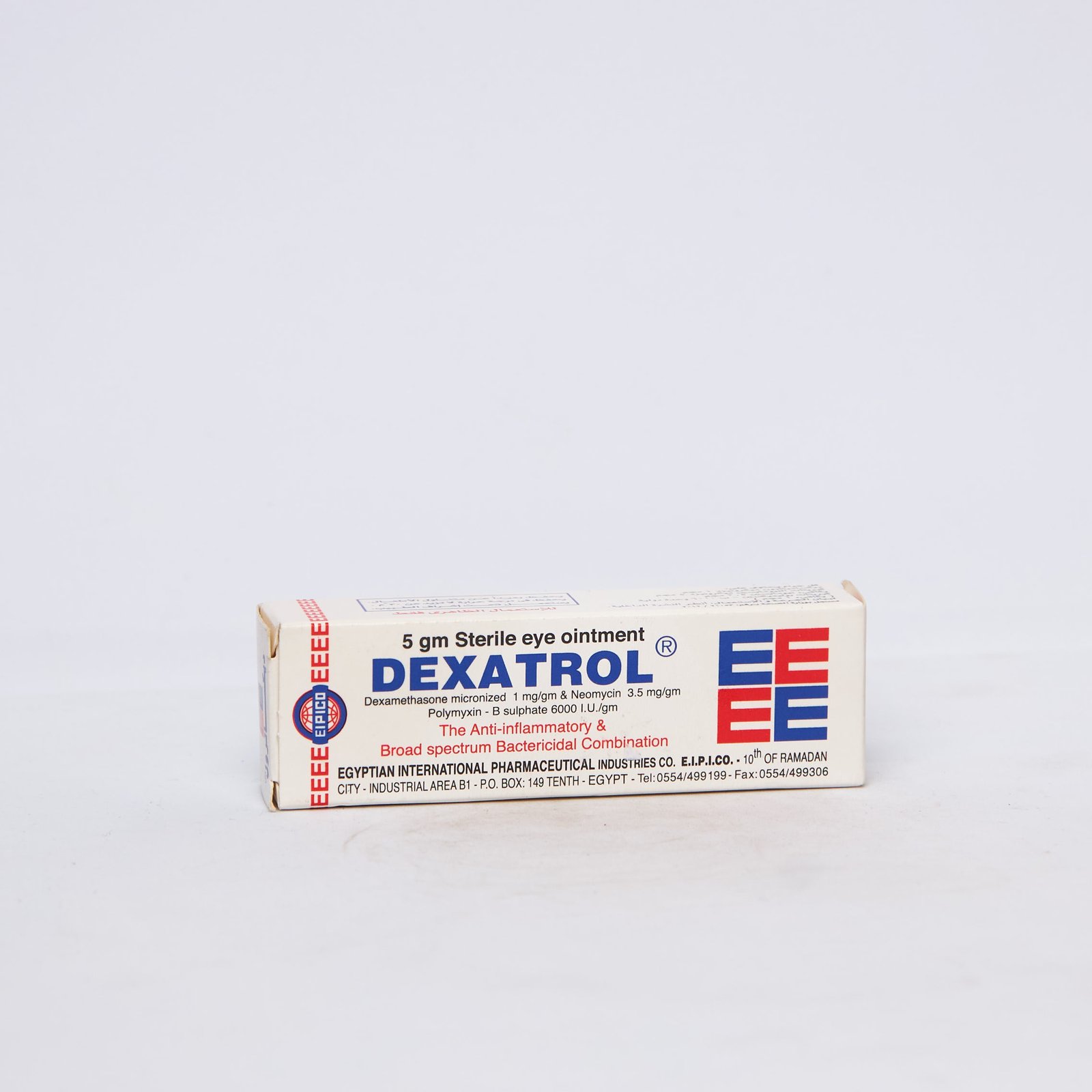 DEXATROL 5 MG EYE OINT س.ج