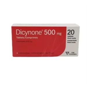 DICYNONE 500 MG 14 TAB