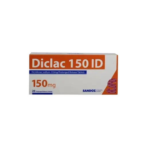 DICLAC ID 150 MG 20 TAB