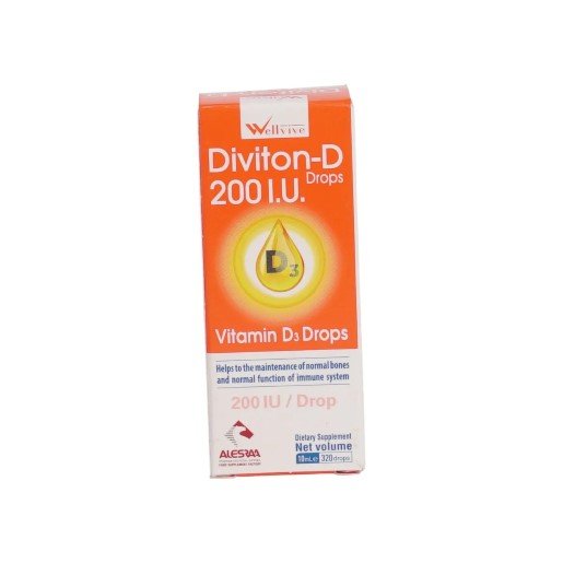 DIVITON- D 200 I.U DROPS WELLVIVE