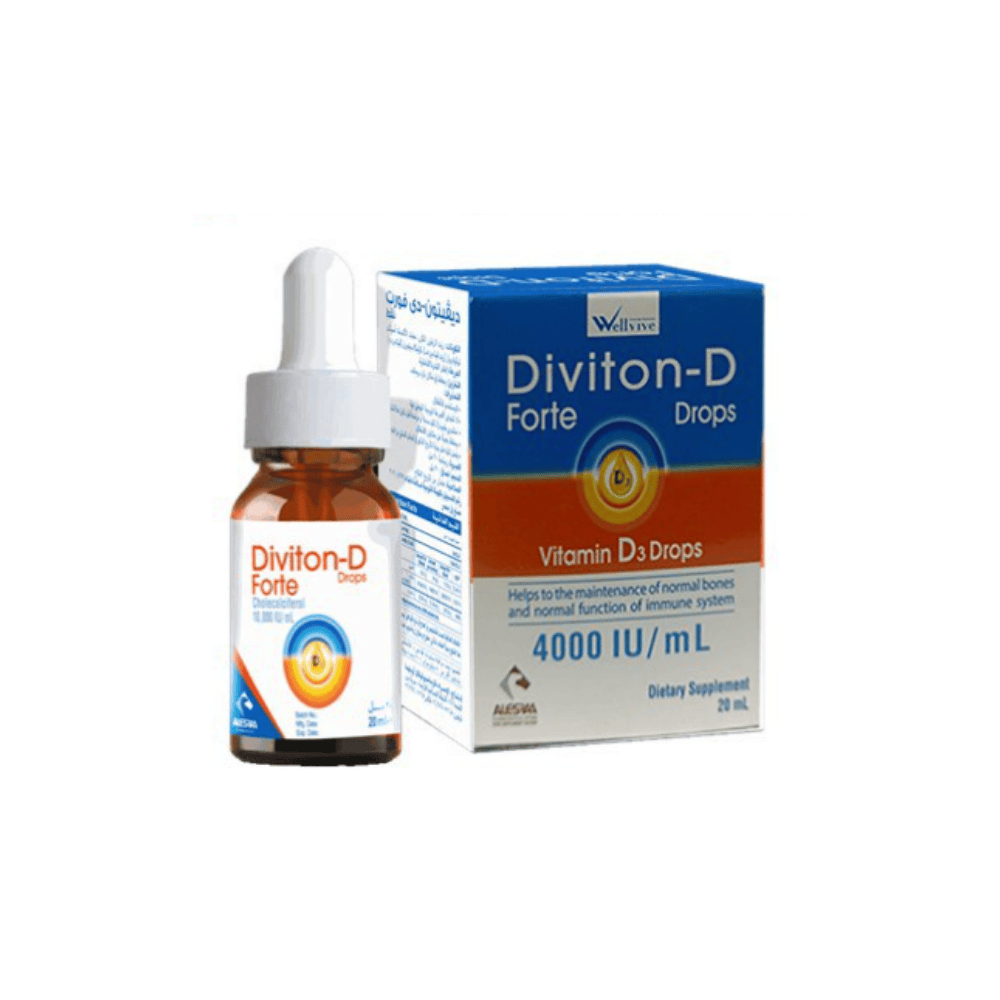 DIVITON - D FORTE 4000 I.U DROPS 20 ML WELLVIVE