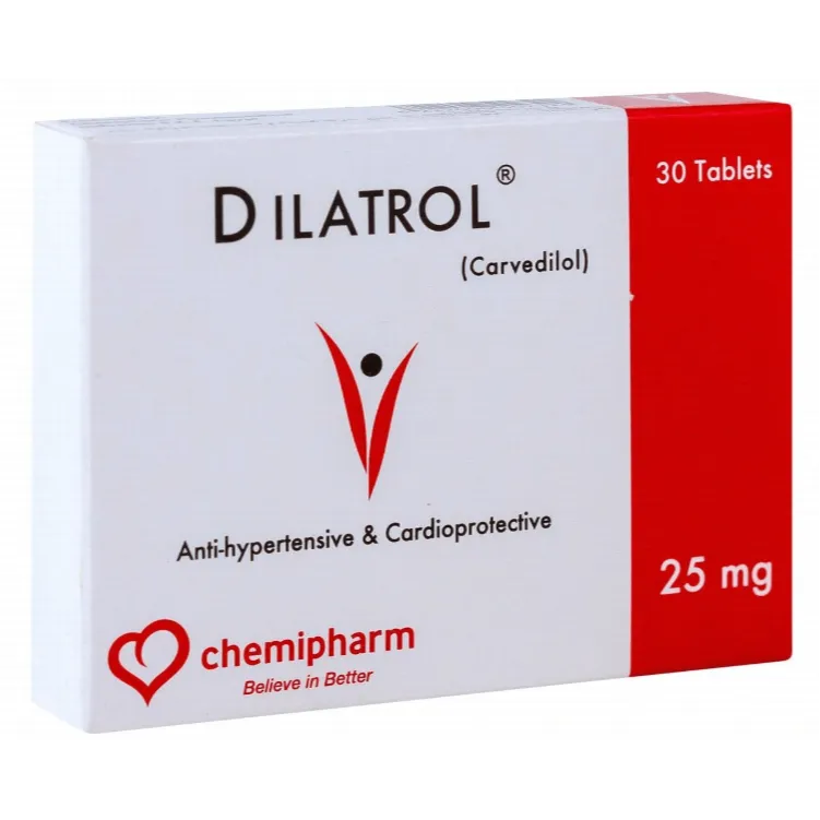 DILATROL 25 MG 30 TAB س.ج