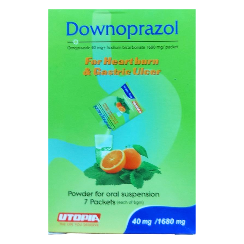 DOWNOPRAZOL 40 MG 7 SACHETS