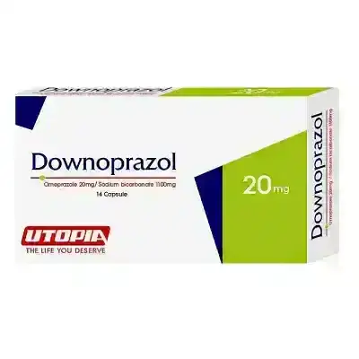 DOWNOPRAZOL 20 MG 14 CAP س ج